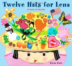 Cover art for Twelve Hats for Lena : A Book of Months