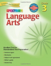Cover art for Language Arts, Grade 3 (Spectrum)