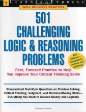 Cover art for 501 Challenging Logic & Reasoning Problems (501 Series)