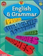 Cover art for English & Grammar, Grade 6 (Brighter Child Workbooks Brighter Child English & Grammar Wo)