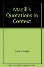 Cover art for Magill's Quotations in Context: Second Series (Two Volume Set)