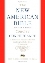 Cover art for New American Bible Revised Edition Concise Concordance