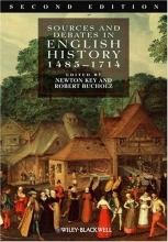 Cover art for Sources and Debates in English History: 1485-1714