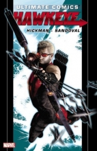 Cover art for Ultimate Comics Hawkeye by Jonathan Hickman