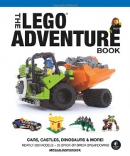 Cover art for The LEGO Adventure Book, Vol. 1: Cars, Castles, Dinosaurs & More!