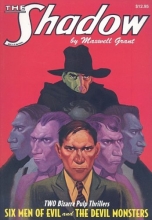 Cover art for Six Men of Evil / The Devil Monsters (The Shadow, Vol. 13)