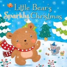 Cover art for Little Bear's Sparkly Christmas