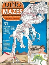 Cover art for Dino Mazes: The Colossal Fossil Book