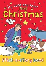 Cover art for My Look and Point First Christmas Stick-a-Story Book
