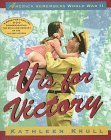 Cover art for V is for Victory: America Remembers World War II