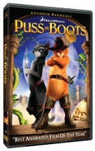 Cover art for Puss in Boots DVD