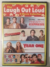 Cover art for Pineapple Express / Superbad / Youth in Revolt  / Year One