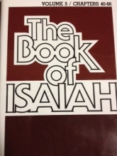 Cover art for Book of Isaiah, vol III, Chpt 40 - 66