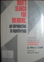 Cover art for Man's Search for Meaning