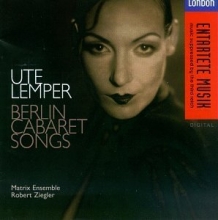 Cover art for Ute Lemper - Berlin Cabaret Songs