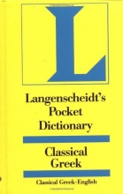 Cover art for Langenscheidt's Pocket Dictionary Classical Greek (Langenscheidt's Pocket Dictionaries)