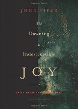 Cover art for The Dawning of Indestructible Joy: Daily Readings for Advent