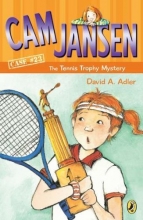 Cover art for Cam Jansen: The Tennis Trophy Mystery #23