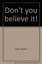 Cover art for Don't you believe it!