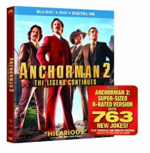 Cover art for Anchorman 2: The Legend Continues 
