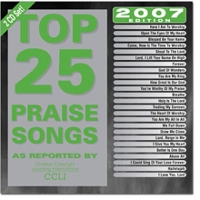 Cover art for Top 25 Praise & Worship Songs 2007