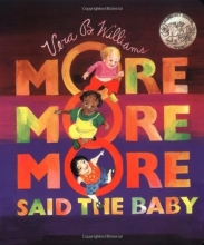 Cover art for "More More More," Said the Baby Board Book (Caldecott Collection)