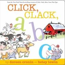 Cover art for Click, Clack, ABC