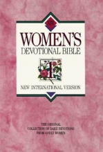 Cover art for New International Version Women's Devotional Bible Large Print Hardcover Pink