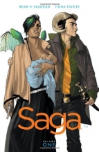 Cover art for Saga, Vol. 1