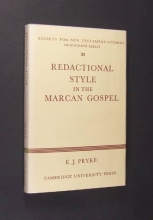 Cover art for Redactional Style in the Marcan Gospel: A Study of Syntax and Vocabulary as Guides to Redaction in Mark