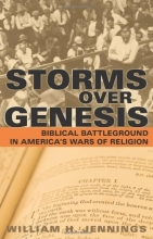 Cover art for Storms over Genesis: Biblical Battleground in America's Wars of Religion