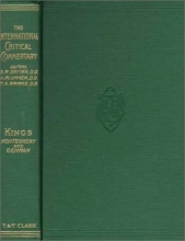 Cover art for Kings I and II (International Critical Commentary)