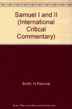 Cover art for Samuel I and II (International Critical Commentary)