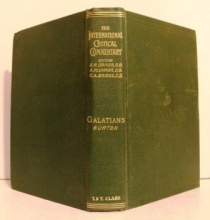 Cover art for Galatians (International Critical Commentary)