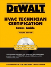 Cover art for DEWALT HVAC Technician Certification Exam Guide (Dewalt Exam/Certification Series)