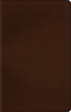 Cover art for ESV Value Thinline Bible (TruTone, Deep Brown)