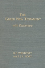 Cover art for Westcott-Hort Greek New Testament: with Dictionary (English and Greek Edition)