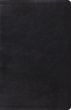Cover art for ESV New Classic Reference Bible (Calfskin, Black)