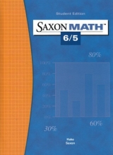 Cover art for Saxon Math 6/5: Student Edition 2004