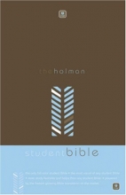 Cover art for Holman CSB Student Bible, Brown/Blue