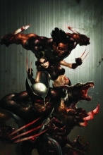 Cover art for X-Force Volume 1: Angels And Demons Premiere HC Bloody Variant (v. 1)