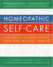 Cover art for Homeopathic Self-Care: The Quick & Easy Guide for the Whole Family