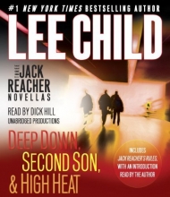 Cover art for Three Jack Reacher Novellas (with bonus Jack Reacher's Rules): Deep Down, Second Son, High Heat, and Jack Reacher's Rules