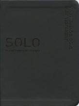 Cover art for The Message SOLO New Testament Black Leather-Look: An Uncommon Devotional