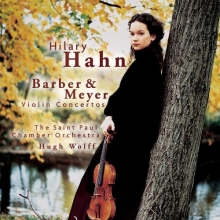 Cover art for Barber & Meyer: Violin Concertos