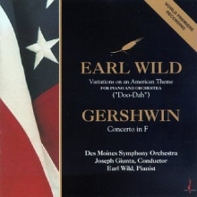 Cover art for Wild: Doo-Dah Variations; Gershwin: Concerto in F