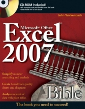 Cover art for Excel 2007 Bible
