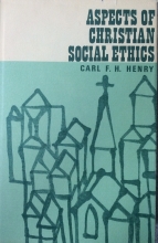 Cover art for Aspects of Christian Social Ethics (The Payton Lectures)