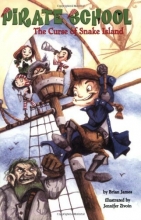 Cover art for The Curse of Snake Island (Pirate School #1)