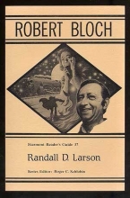 Cover art for Robert Bloch (Starmont reader's guide)